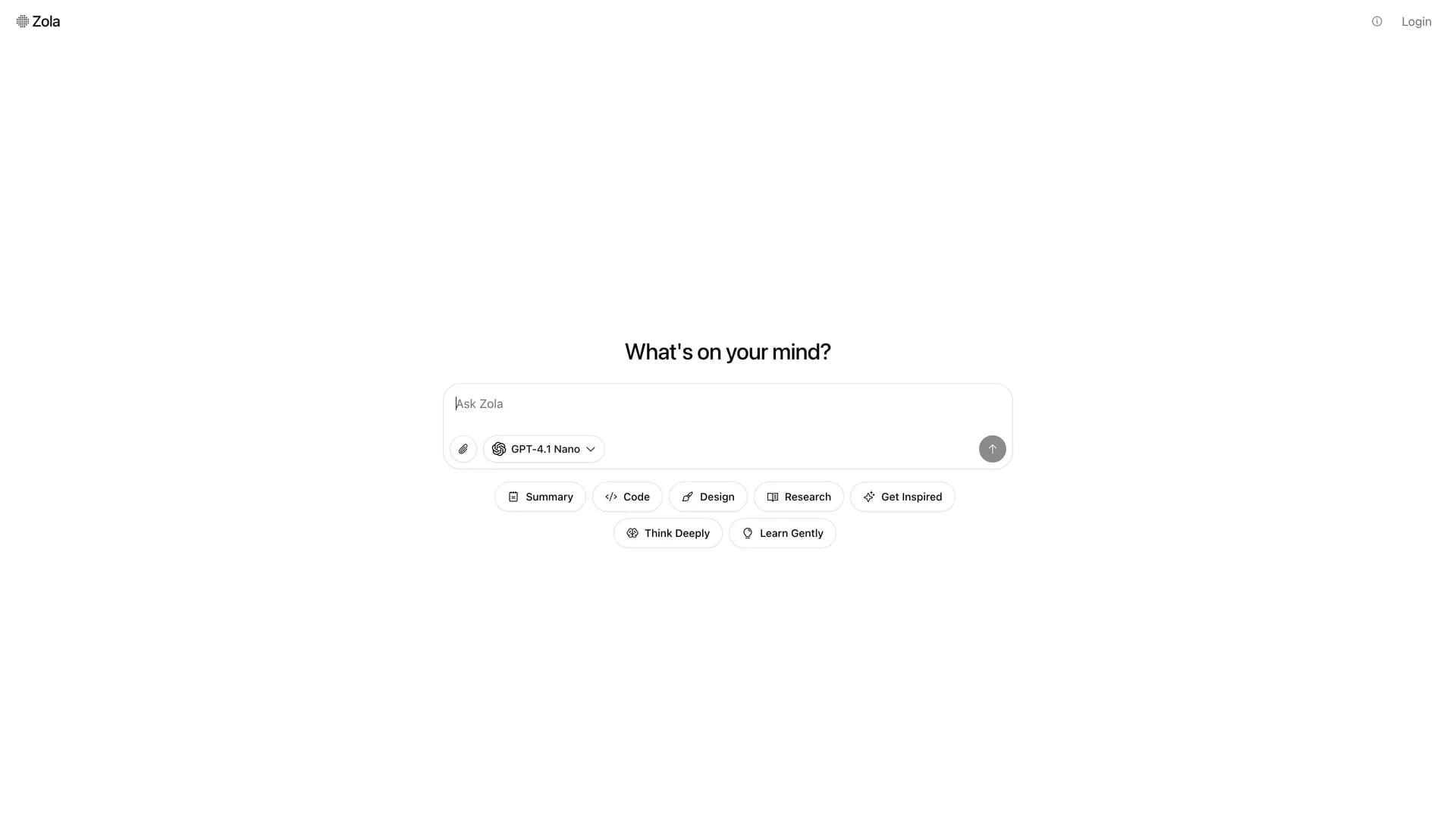 Zola template preview