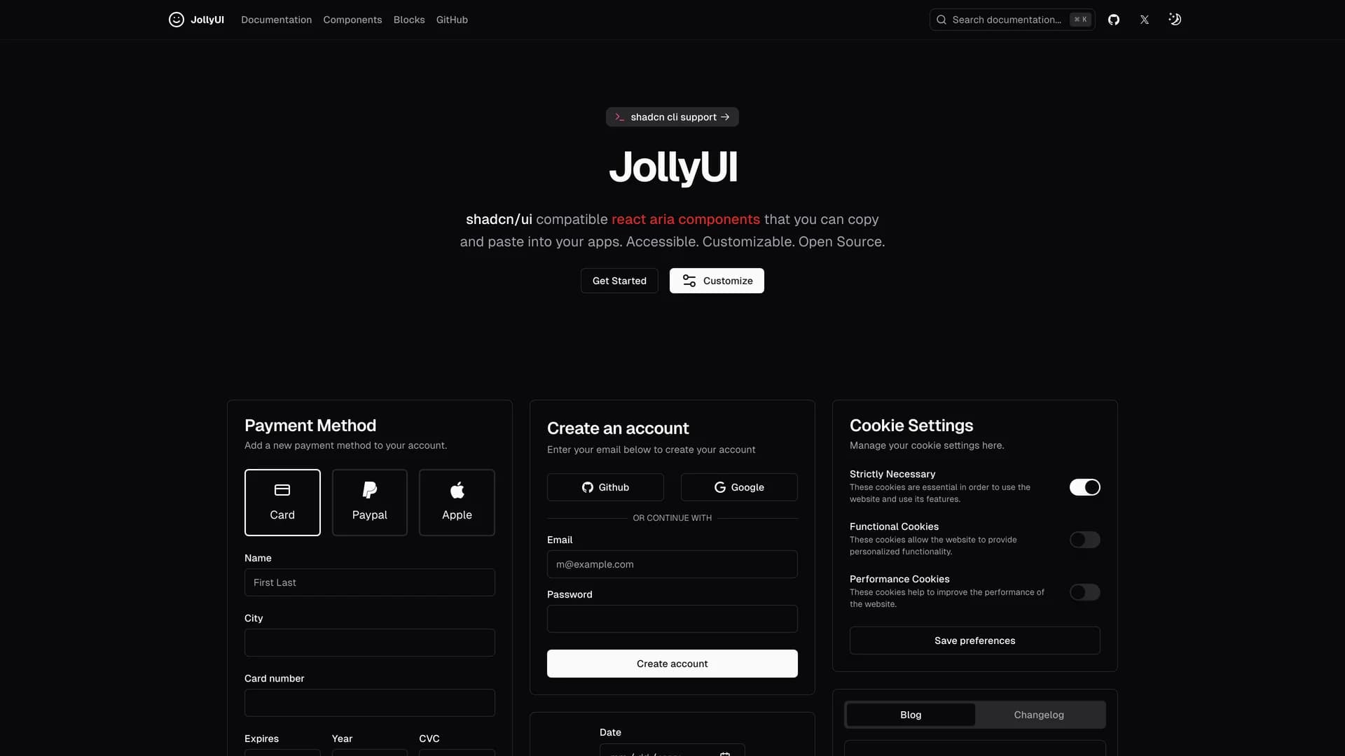 Jolly UI template preview