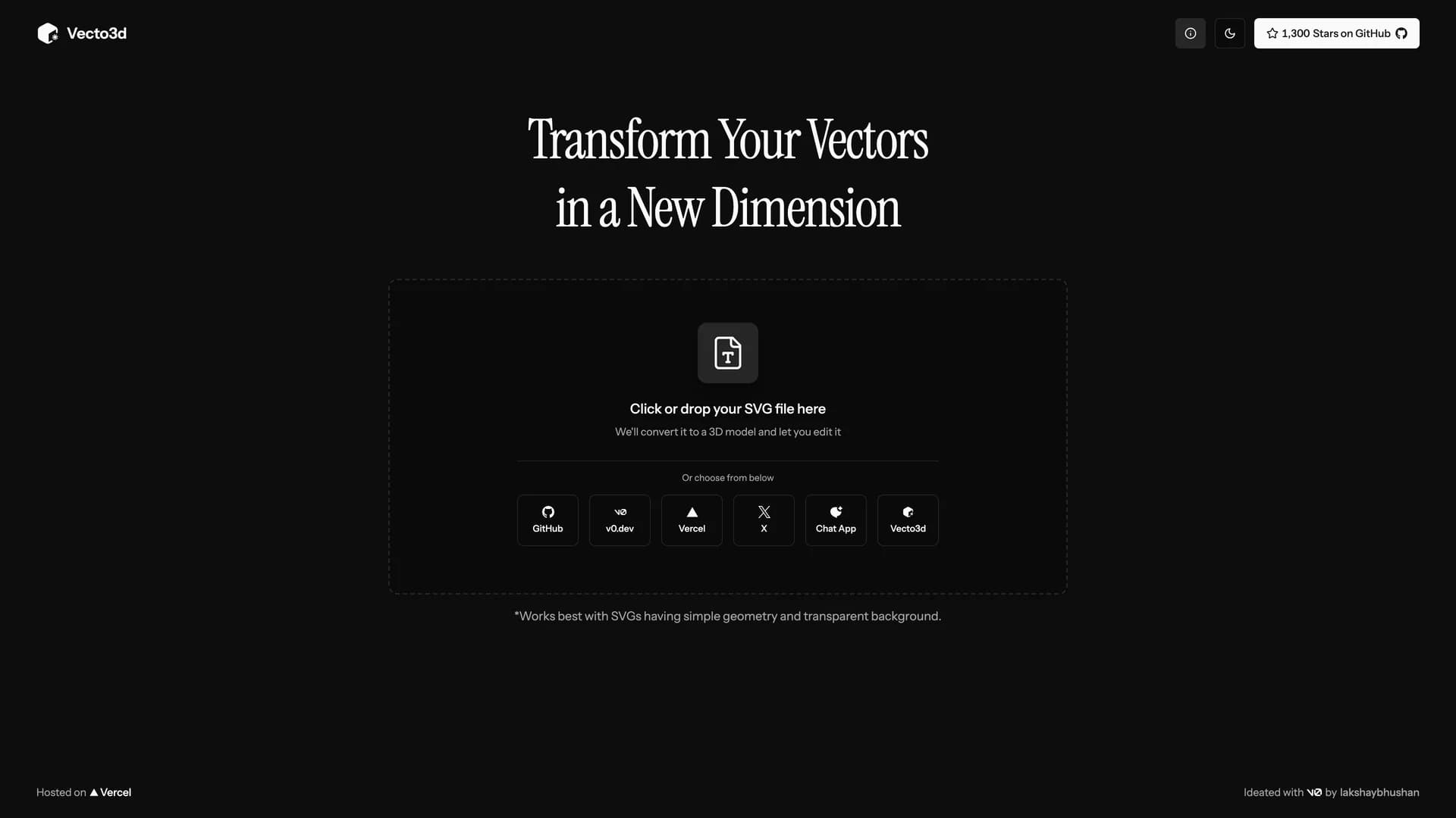 Vecto3d — preview