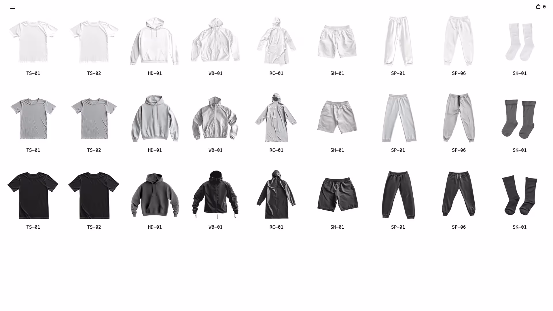 Next Minimal Store — preview