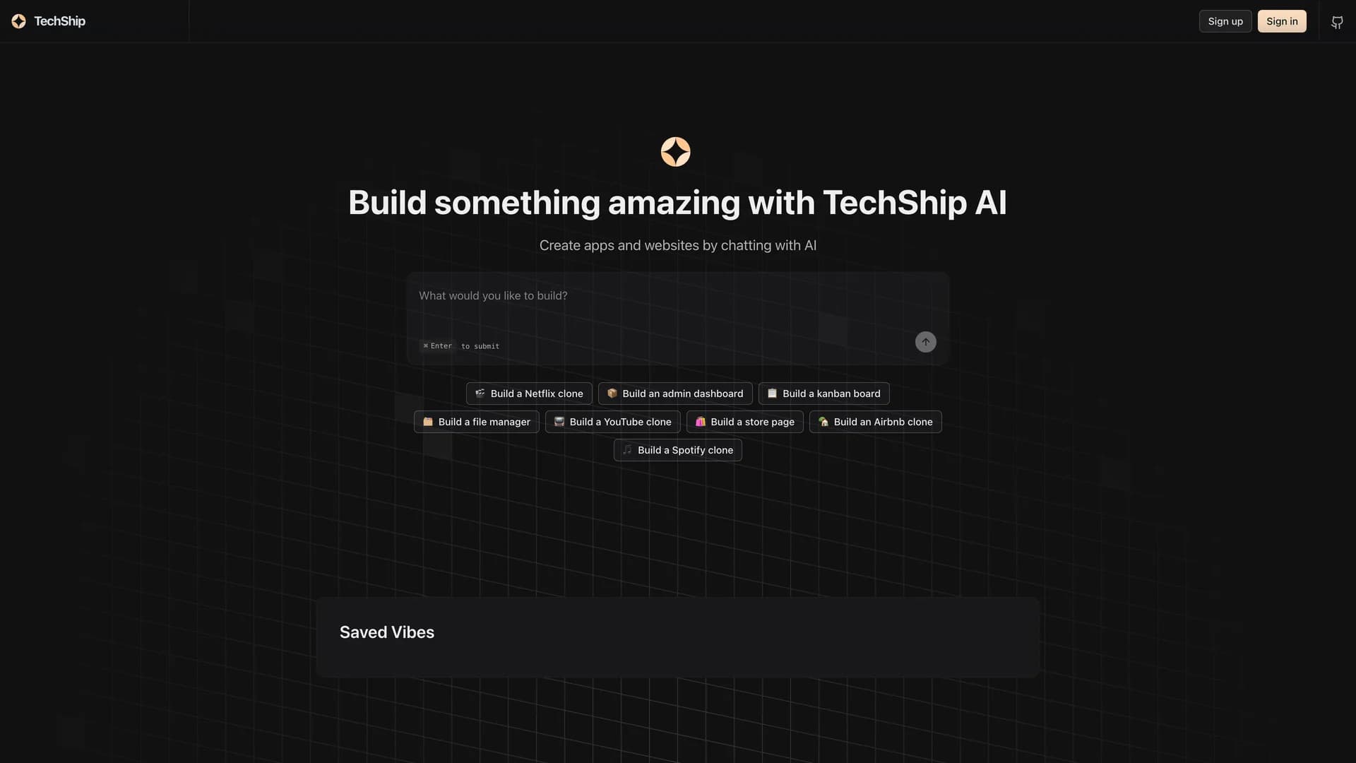 Turborepo Next.js template preview