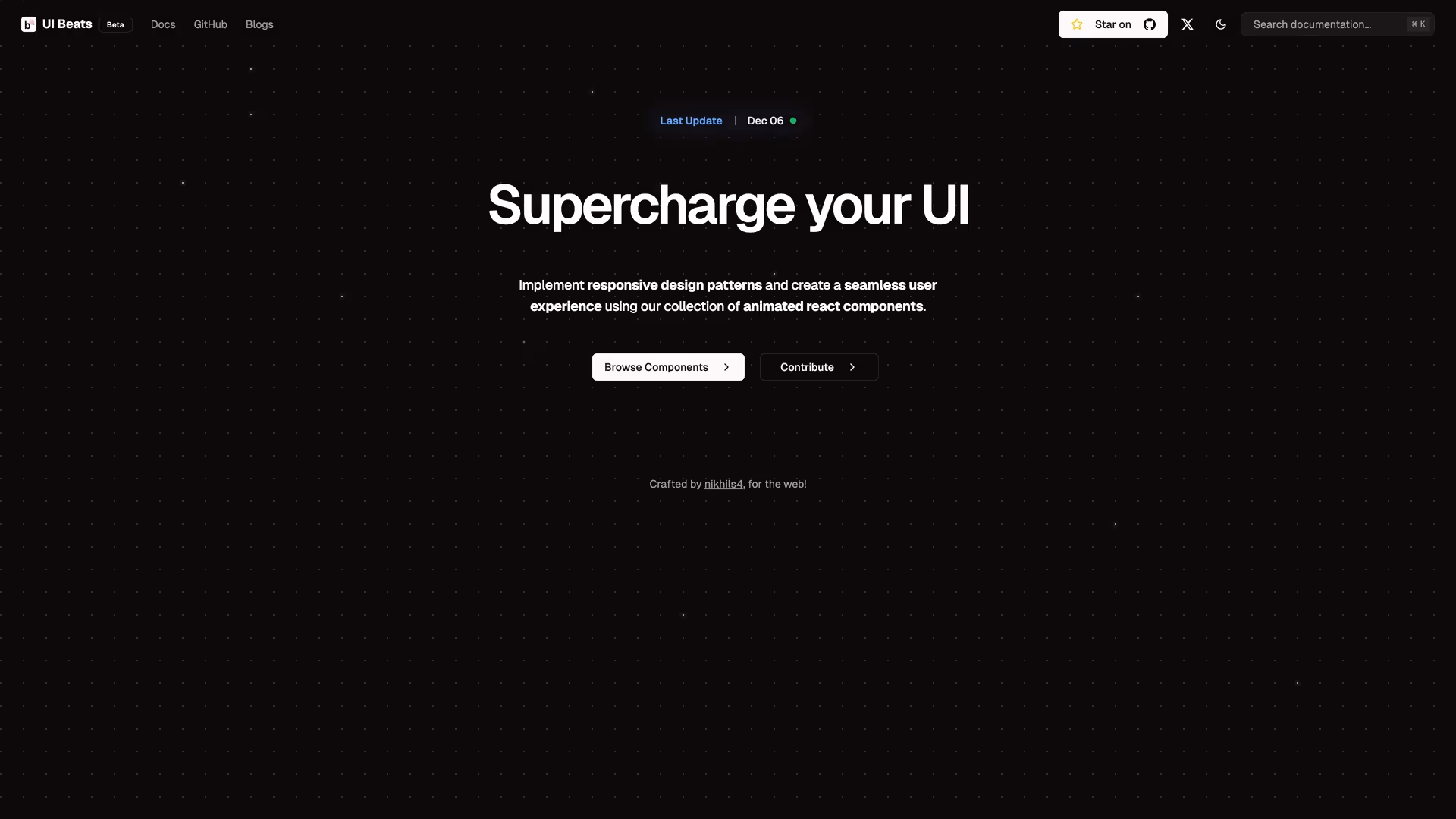 UI Beats — preview