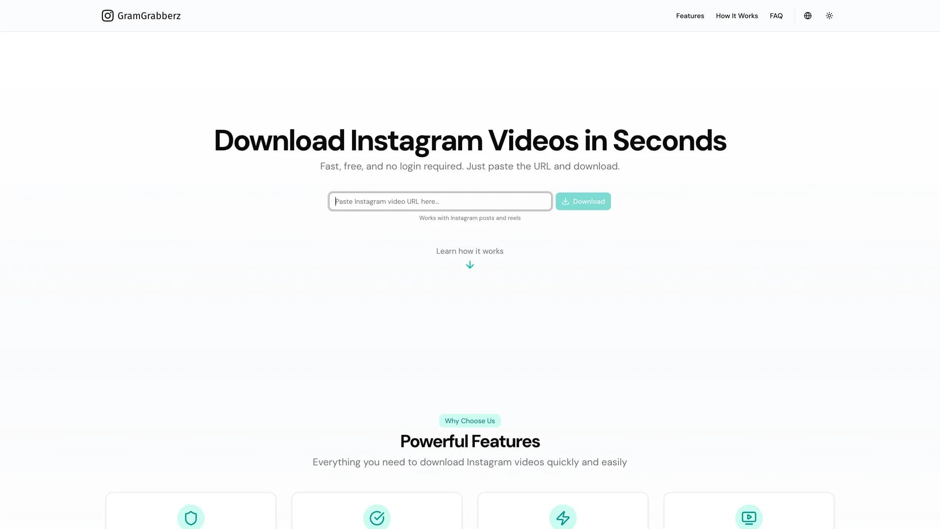 Instagram Video Downloader — preview